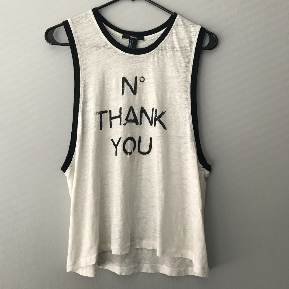 Forever 21 Graphic Tank Top